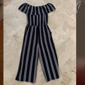 Kids navy jumpsuit